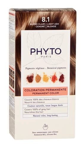 Фіто Фітоколор крем-фарба 8.1 Світло- русий попелястий Phyto PhytoColor Permanent Color 8.1 Light Ash Blonde від компанії Лікувальна, доглядова та професійна косметика - фото 1