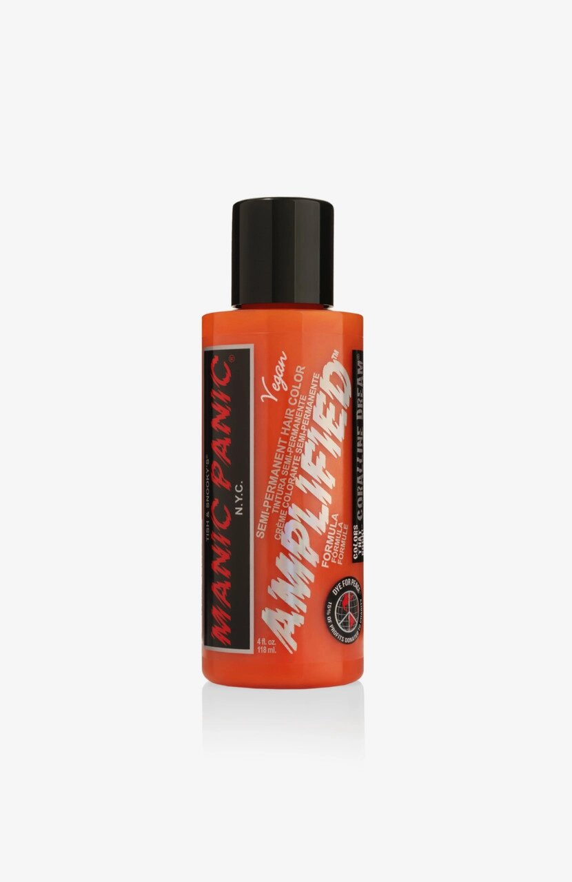 Manic Panic Amplified Coralline Dream Напівперманентний прямий, 100% веганський фарбник соковито світло-коралового від компанії Лікувальна, доглядова та професійна косметика - фото 1