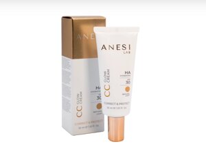 Тональний СС крем відтінок світлий CC Glow Cream Anesi Lab 50 мл