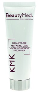Крем-маска з гіалуроновою кислотою і Пальмітоілом - 38, KMK Anti - Age Hyaluronic Mask BeautyMed, 250 мл