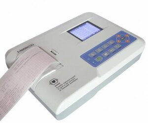 Електрокардіограф ECG300G LCD 3-канальний