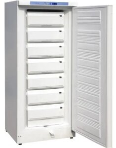 Морозильник медичний низькотемпературний DW-40L262 на 262 л, 136 контейнерів (–20...–40 °C)