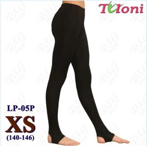 Леггінси без п'яти Tuloni LP 05P XS (140-146) Black