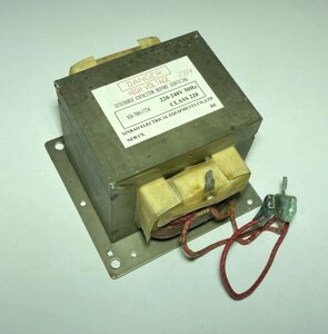 Трансформатор високовольтний для мікрохвильовки XB-700-1724 Б/У