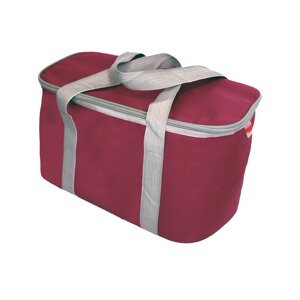 Термо-сумка для пікніка 20л Mazhura рожевий текстиль (mz1082-2)