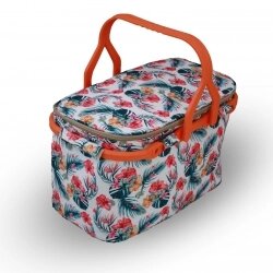 Термо-сумка для пікніка 25л Mazhura текстиль помаранчевий (mz1072-1)