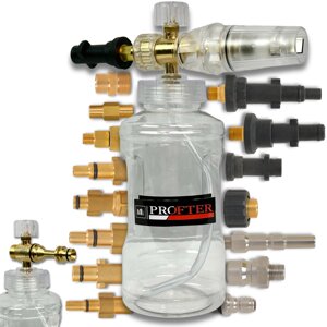 Пінна насадка на мийку високого тиску Profter S-011 White (1л)