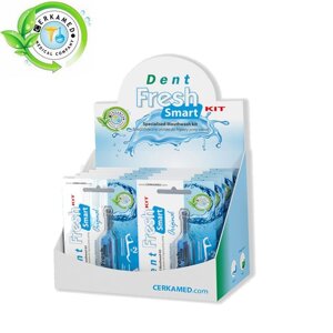 Набор Dent Fresh Smart Kit, ополаскиватель 10 х 15 мл, Cerkamed