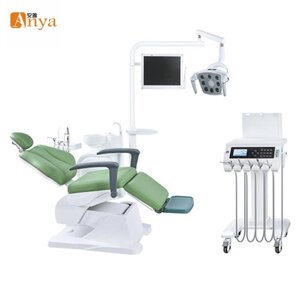 Стоматологічна установка AY-A4800 трисекційне шовне крісло, нижня подача інструментів