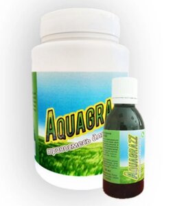 Aquagrazz - Травосуміш для газону + Рідкий газон-органічна суміш (Акваграз набір)
