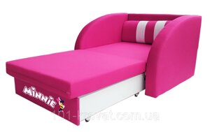 Дитячий диван крісло ліжко машина Мінні Minnie розкладне крісло безкоштовна доставка