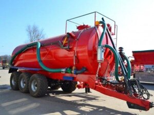 Напівпричіп цистерна ВНЦ -20 для води і рідких органічних добрив Завод Кобзаренка