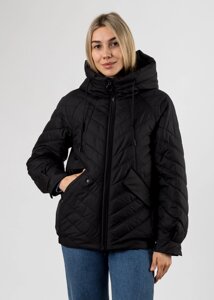 Куртка жіноча чорна демісезонна Towmy S 2XL S