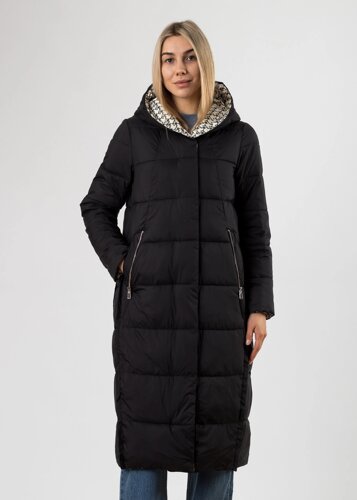 Пальто жіноче довге демісезонне двостороннє Vivilona S XL
