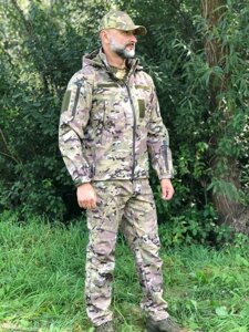 Тактичний костюм UKR-TEC Softshell мультикам