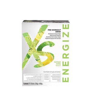 XS Pre-Workout Drink Потрійний енергетичний комплекс. Смак лимона і лайма
