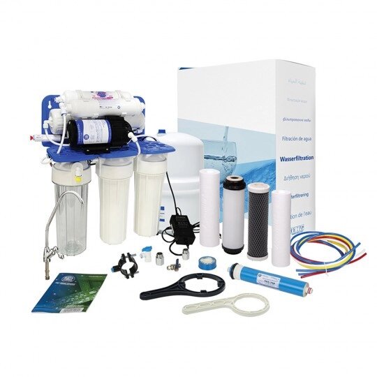 Фильтр Обратного Осмоса С Помпой Aquafilter Ro5 + Pump ##от компании## AquaDom - ##фото## 1