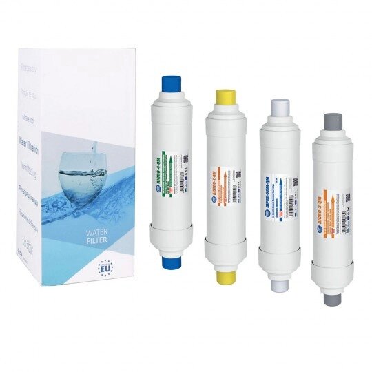 Набор Картриджей Линейной Системы Aquafilter Excito-B-Clr-Crt ##от компании## AquaDom - ##фото## 1