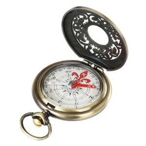 Портативний компас у вигляді кишенькових годинників Hewolf №1269
