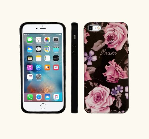 Бампер Primolux Flower Rose для Apple iPhone 6 Plus / 6S Plus