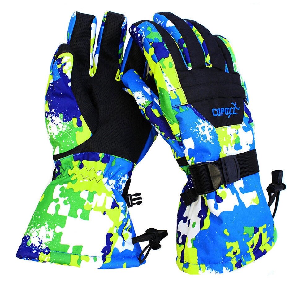 Гірськолижні рукавички Copozz (CPZ-GLV-200) XL - Blue - Інтернет-магазин &quot;FotoUSB&quot;