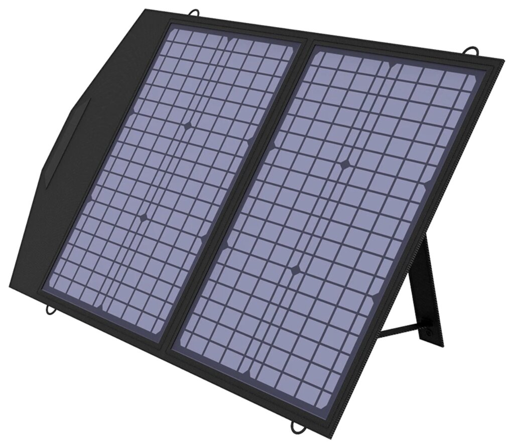 Портативна сонячна панель ALLPOWERS AP-SP-020 60W / 2xUSB / 1xType-C PD / DC 5V-18V від компанії Інтернет-магазин "FotoUSB" - фото 1