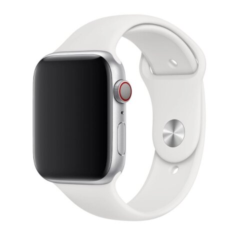 Спортивний ремінець Primolux для годин Apple Watch 38mm / 40mm / 41mm розмір L - White