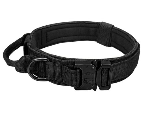 Тактичний нашийник Primo DOG для собак, розмір XL (53-63см) - Black