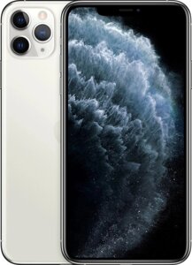 Смартфон Apple iPhone 11 Pro Max 256 GB (Midnight Green / Gold / Silver) (MWHM2) Срібний