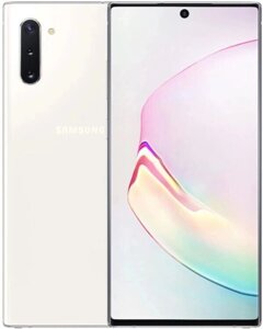 Смартфон Samsung Galaxy Note 10 256 Gb SM-N970F/DS DUOS (Black/White/Aura Glow) Білий