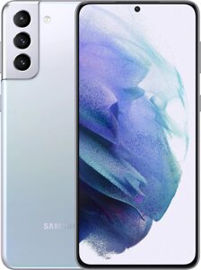 Смартфон Samsung Galaxy S21 + 8/128 GB Phantom Silver 5G DUOS SM-G996B/DS