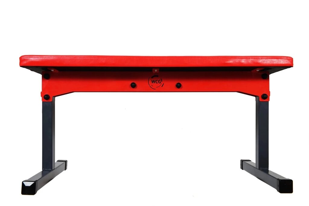 Скамья горизонтальная для жима лежа складная WCG Red ##от компании## Интернет-магазин "МегаСфера" - ##фото## 1