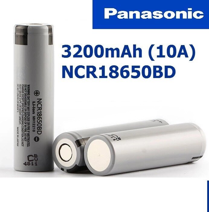 Акумулятор Panasonic NCR18650BD 3200 mAh/10А від компанії Інтернет-магазин Кo-Di - фото 1