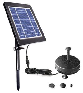 Садовий фонтан на сонячній батареї 2.8 Вт