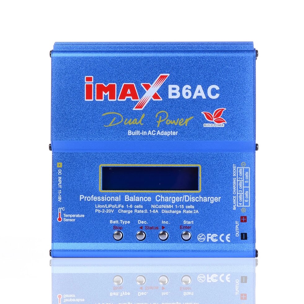 Зарядное устройство SkyRC iMAX B6AC 80Вт с блоком питания ##от компании## Интернет-магазин Кo-Di - ##фото## 1