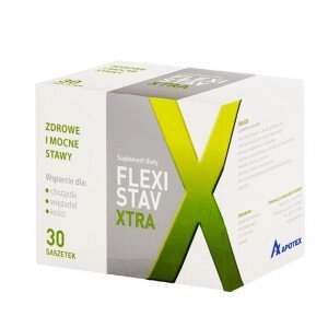 Біологічна добавка FlexiStav Xtra, зі смаком лимона, 30 пакетиків