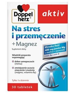Доппельгерц Актив - Від стресу і втоми + магній 30 табл DOPPELHERZ AKTIV