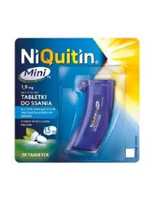 (Niquitin) Никвитин Міні, 1,5 мг, 20 пастилок