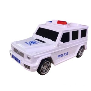 УЦЕНКА. Дитячий сейф із кодом і відбитком пальця у формі "Машина поліції Гелендваген" 2106-1 (погана коробка 206)
