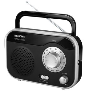 Радіоприймач Sencor SRD 210 Black/Silver