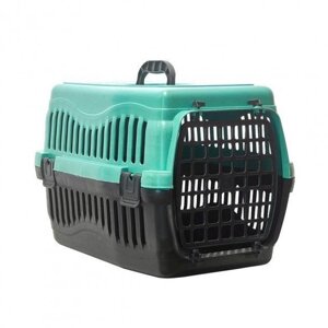 Контейнер для носіння для собак та котів з пластиковими дверцятами 47x32x30 см до 10 кг