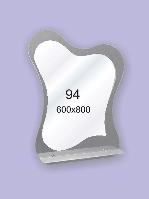 Дзеркало для ванної кімнати 600х800 Ф94 від компанії Інтернет-магазин "KOMAMI" - фото 1