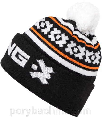 Шапка Viking Fishing Pompon Hat 58 Black з бубоном