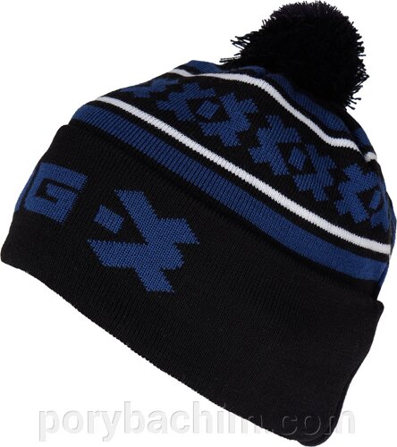 Шапка Viking Fishing Pompon Hat 58 Blue з бубоном