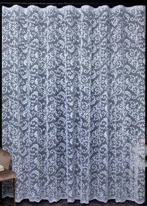 Тюль жакард в зал, спальню, кухню