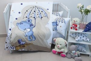 Дитячий комплект Umbrella blue