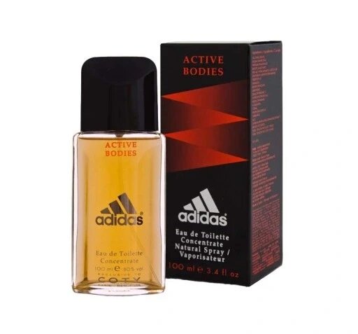 Adidas Active Bodies 100 мл туалетна вода чоловік Edt чоловічі парфуми есенція енергії сили від компанії MyHome - фото 1