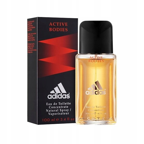 Adidas Active Bodies 100 Ml туалетна вода для чоловіків Edt 100ml спрей для від компанії MyHome - фото 1