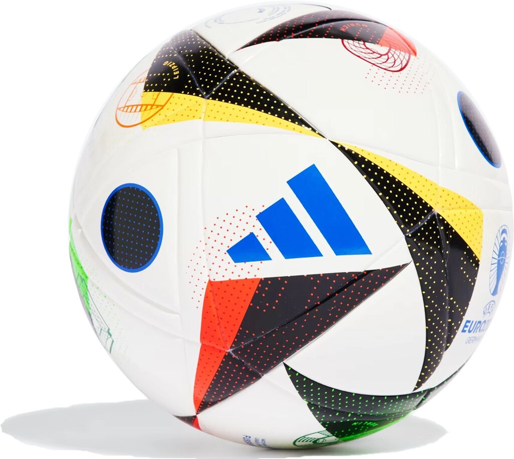 Adidas легкий футбольний м'яч для тренувань Euro 2024 юніор 350g Jr від компанії MyHome - фото 1