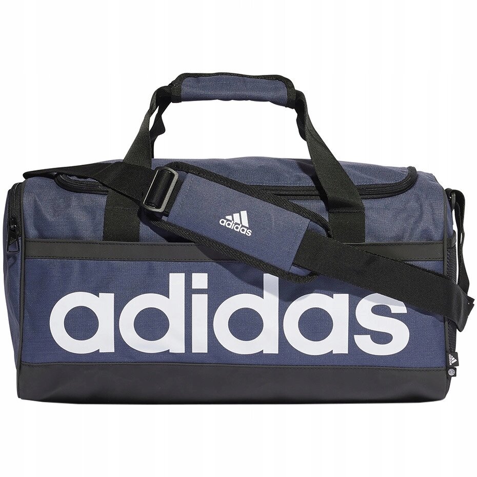 Adidas спортивна сумка поліестер без малюнка тренувальна лінійна Hr5353 від компанії MyHome - фото 1